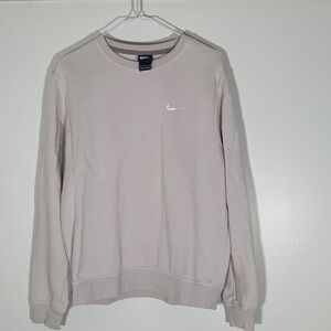 Nike Men's Beige/Cream Sweatshirt